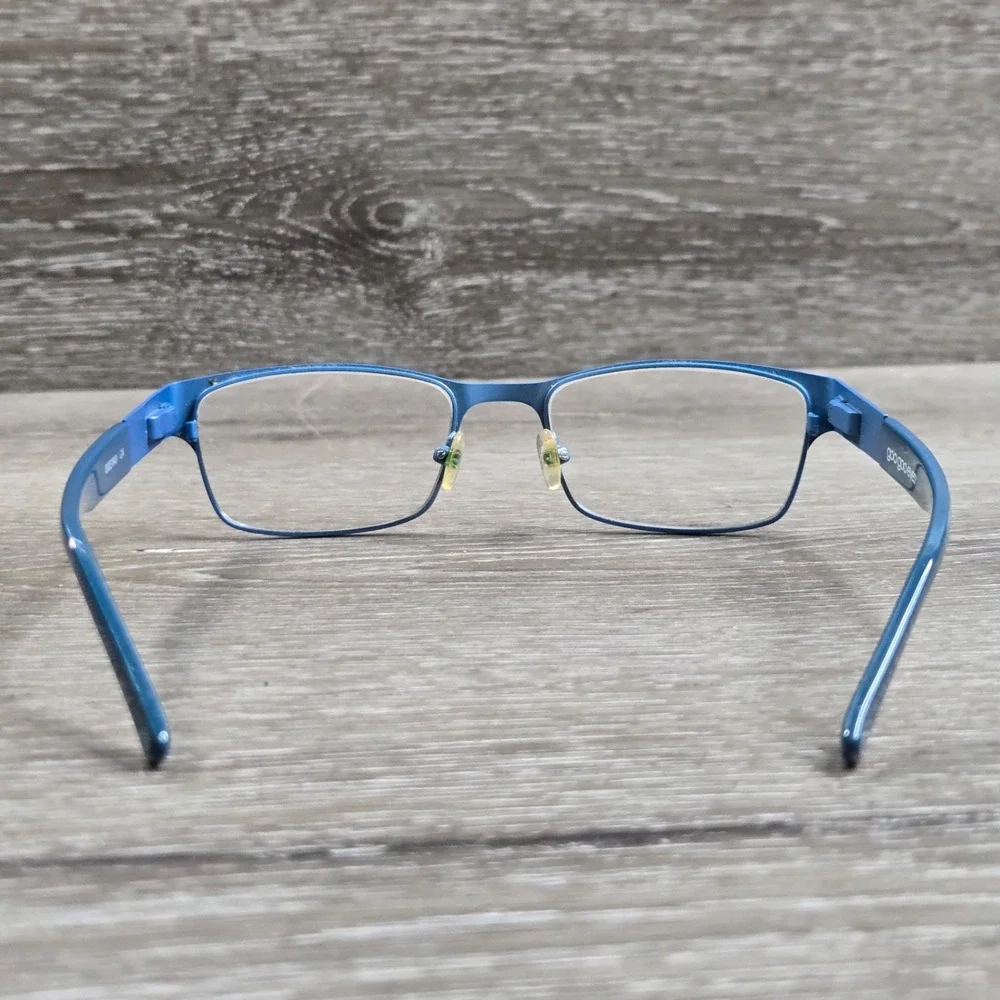 Goo Goo Eyes GGE849 C4 Burgundy Teal Two Tone Rectangular Eyeglass Frames Only